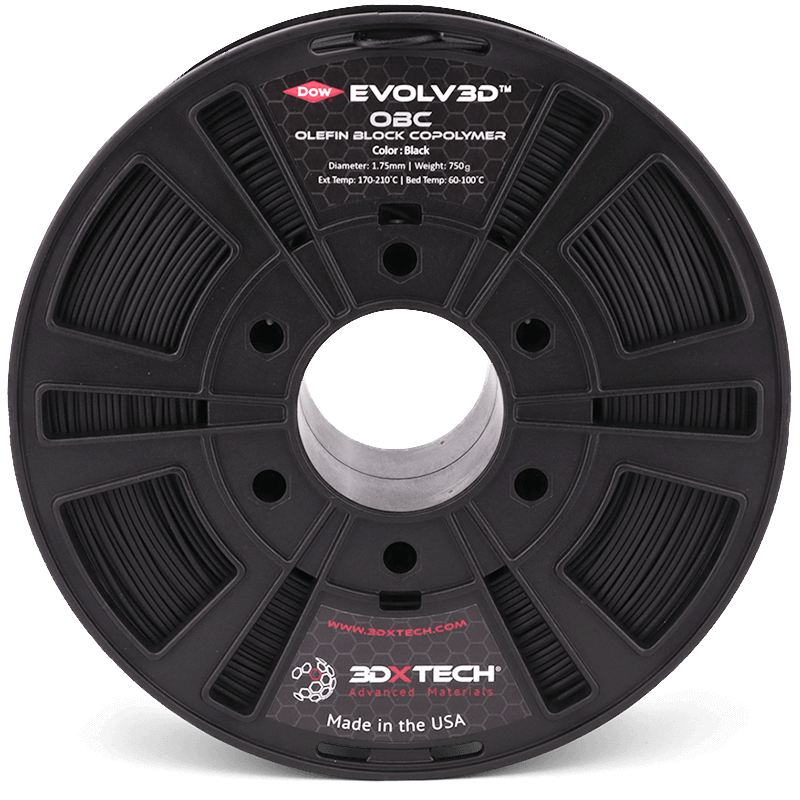 EVOLV3D OBC POLYETHYLENE COPOLYMER FILAMENT
